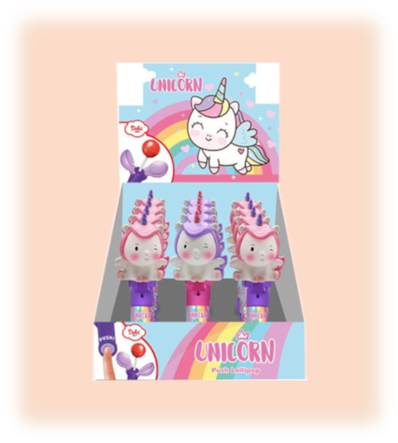 PUSH LOLLY UNICORN