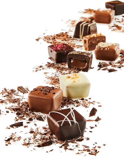 Présentation pralines