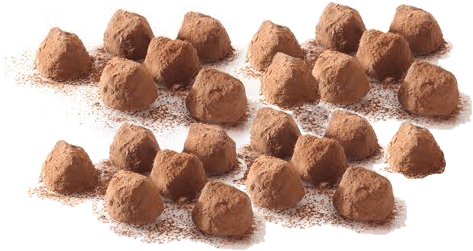 Truffes fantaisie au cacao