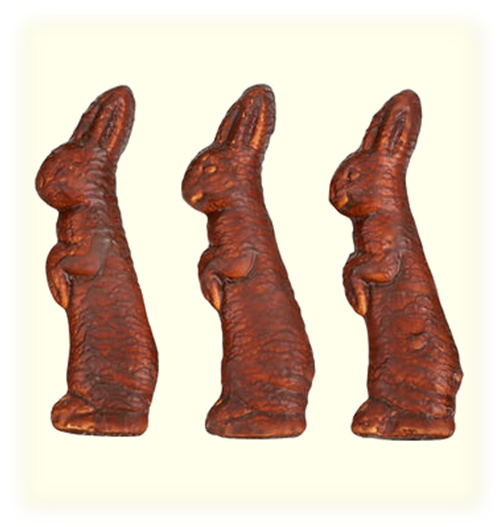 Guimauve trempée lapin 11cm / 18gr